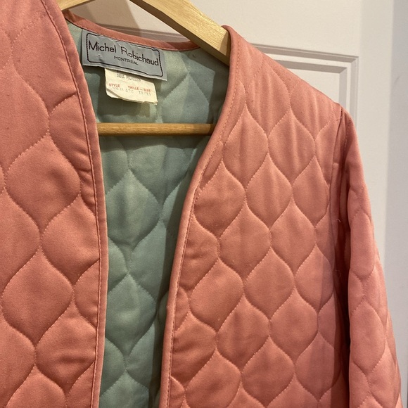 Vintage michel robichaud matelassé jacket - Picture 3 of 7